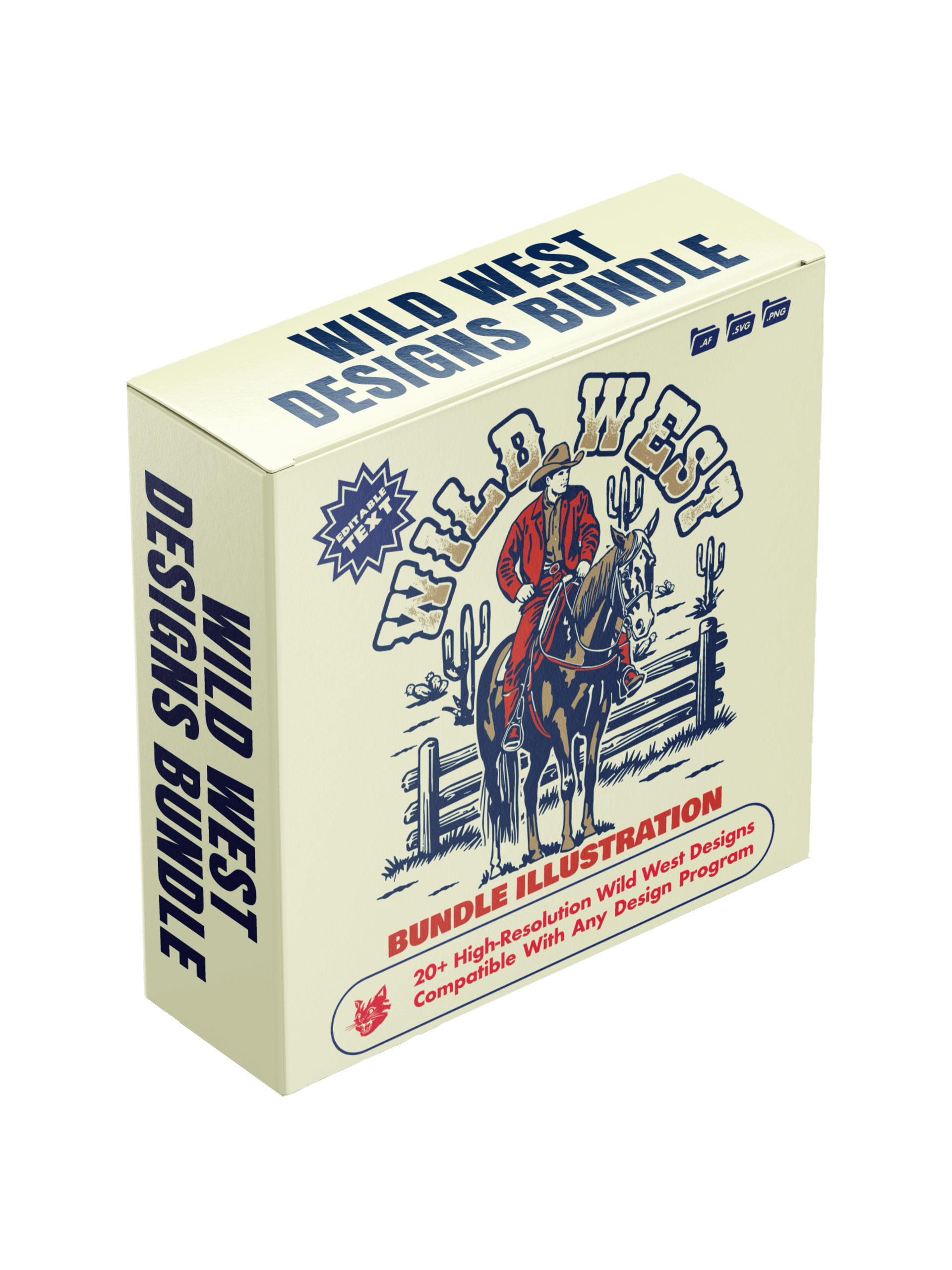 Western Retro Design Bundle (for commercial use) product image (1)