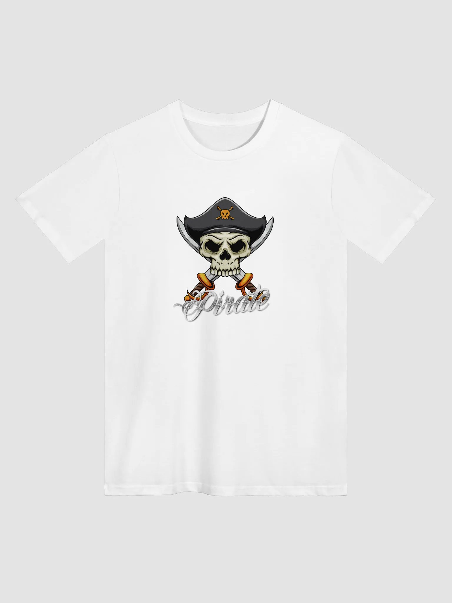 Pirate Skull & Swords Unisex T-Shirt product image (25)