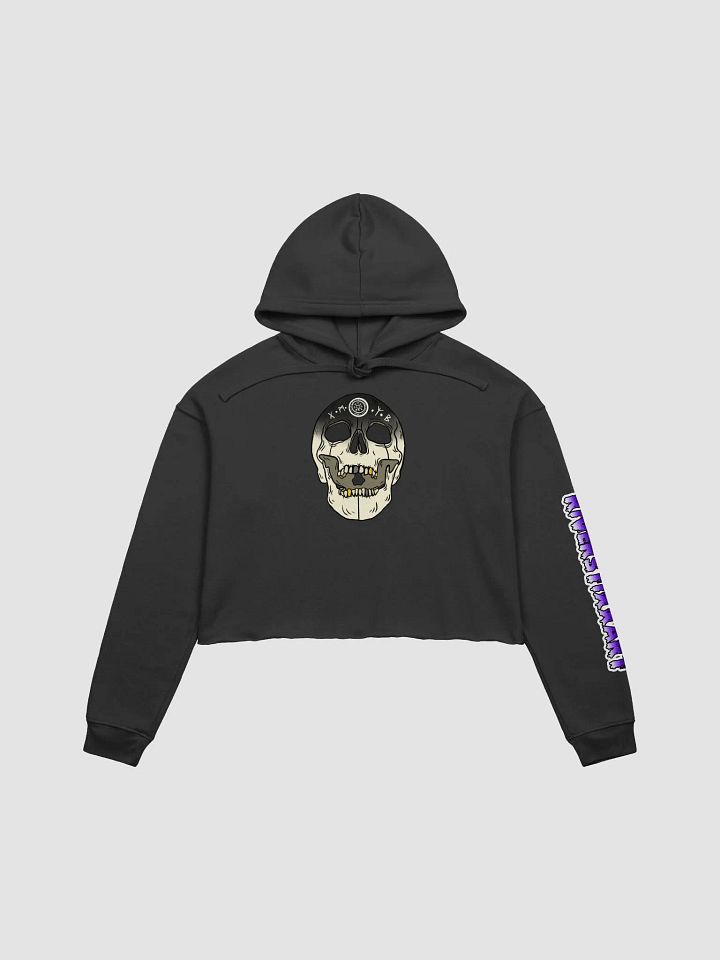 Viking Skull Crop Hoodie product image (1)