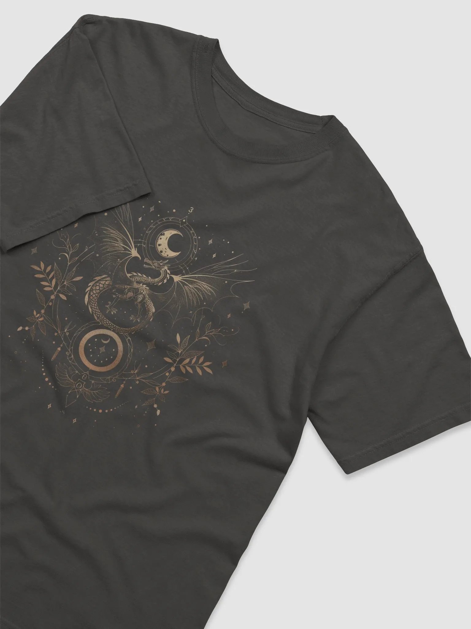 Mystic Dragon Moon Design No 1 - T-Shirt product image (1)