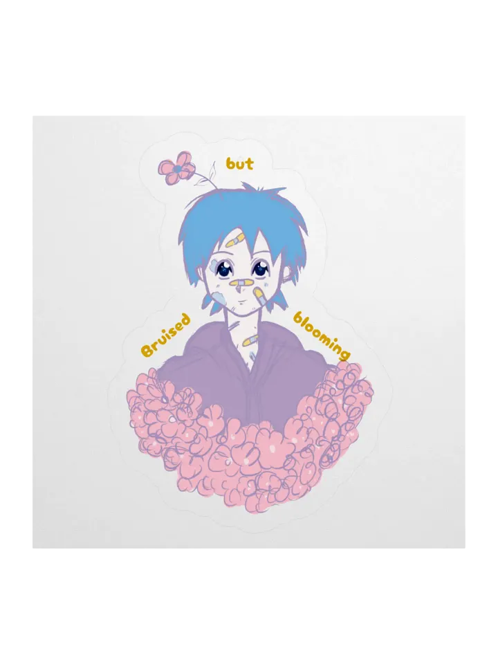 Bruised but Blooming Stickers product image (2)