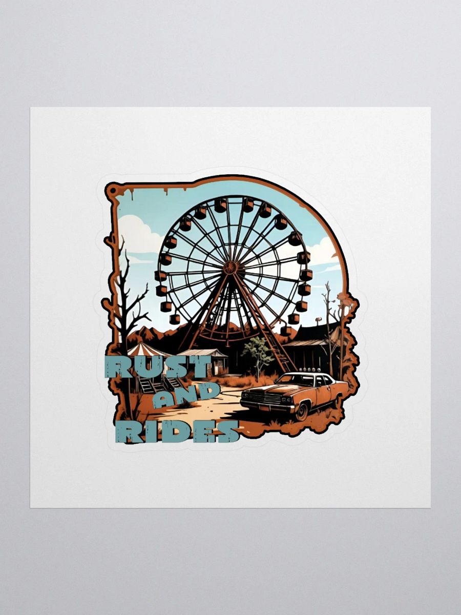 Rust and Rides - Kiss Cut Sticker Collection product image (2)