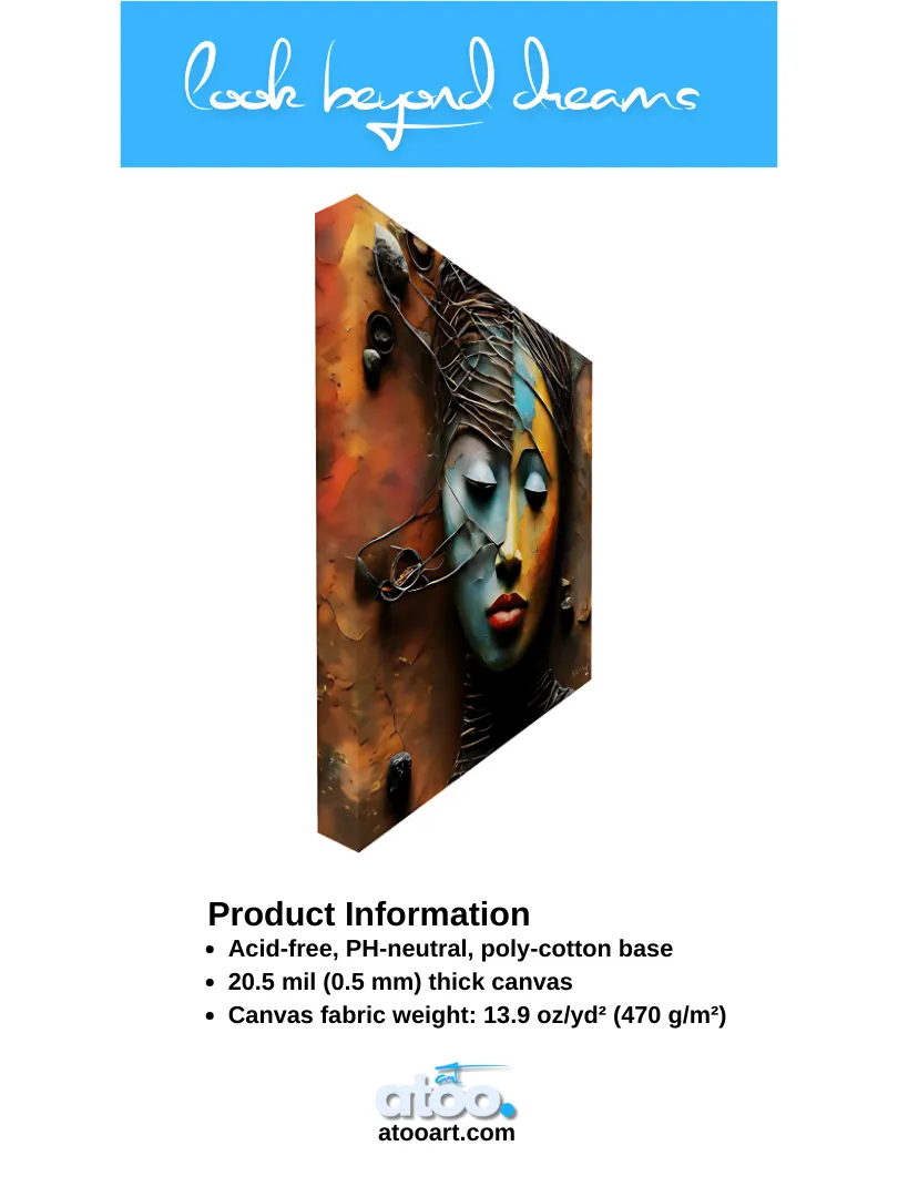 Be Free to Yourself | Before Awakening | Canvas Painting product image (10)