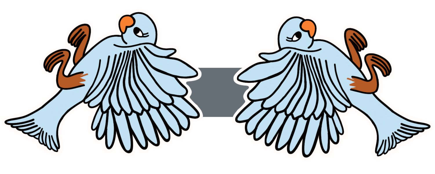 Cute Cartoon Bluebird Magnetic Laminated Bookmark for Bird Lovers product image (2)