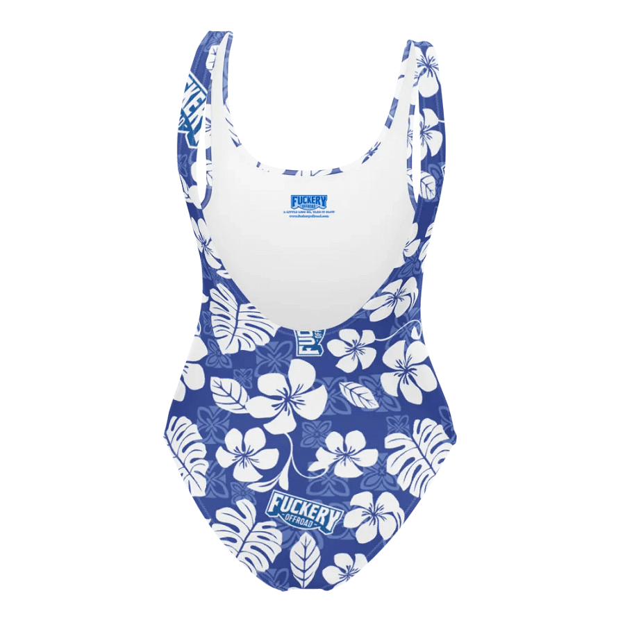 Fuckery Offroad Ladies Hawaiian Swinsuit - Blue product image (6)