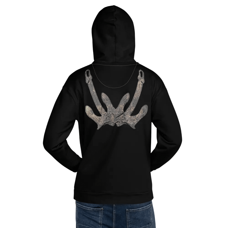 Black Anchor Hoodie product image (9)