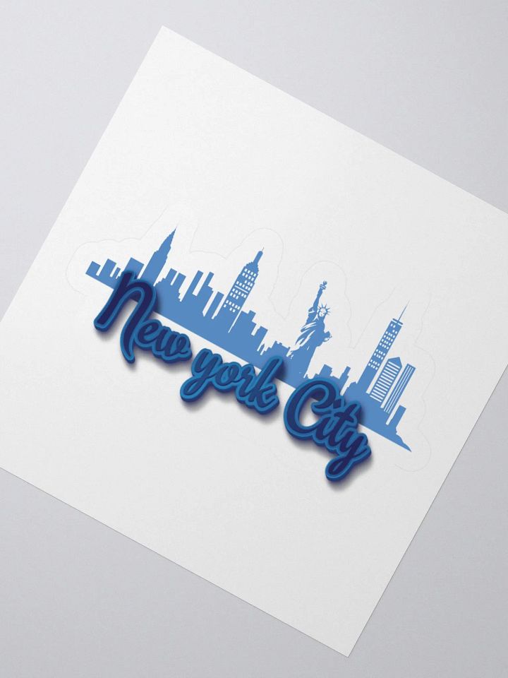 NYC Skyline Kiss Cut Stickers product image (4)