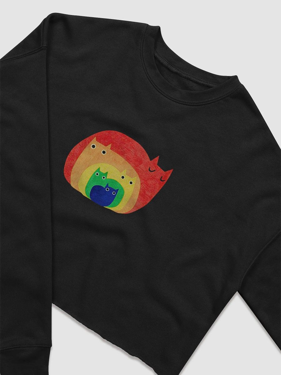 Nested Colors Cats Whimsical Sweatshirt product image (14)