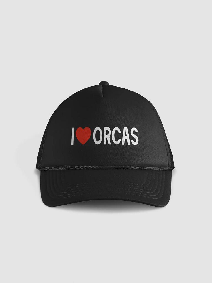 I Love Orcas Hat product image (1)