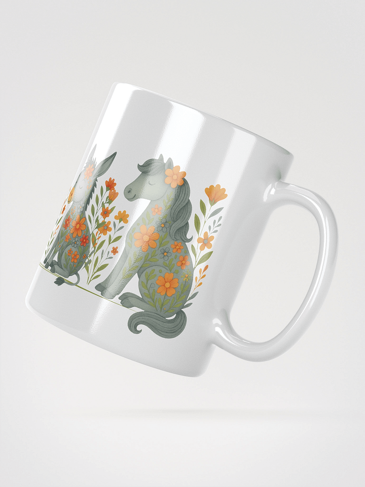 Mug Blanc - Ferme Fleurie Nordique Série 3 - Cadeau Original product image (2)