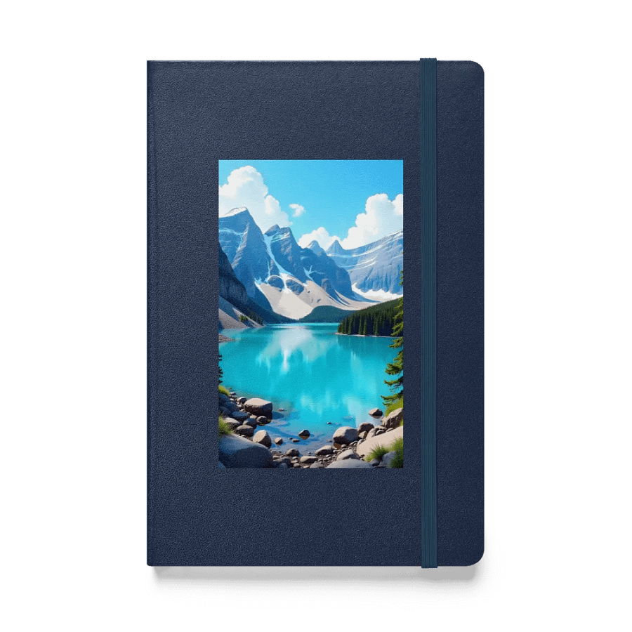 Canadian Rockies, Mountain, Canada HARDCOVER NOTEBOOK. product image (1)