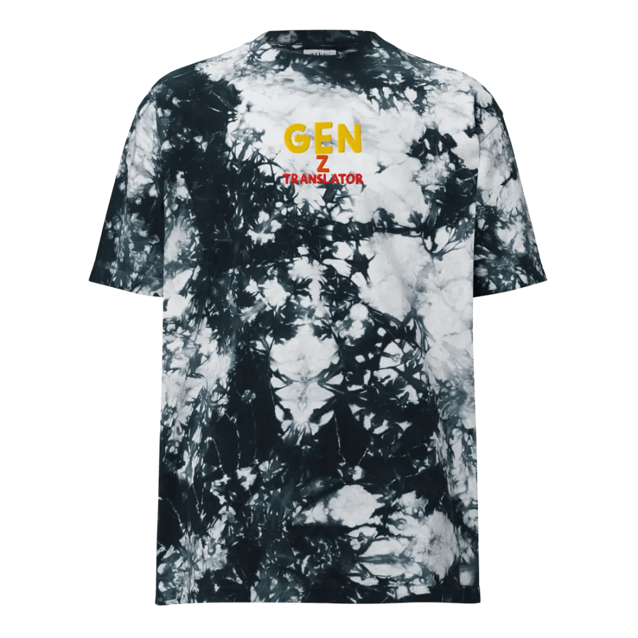 Gen-z translator T-shirt product image (1)