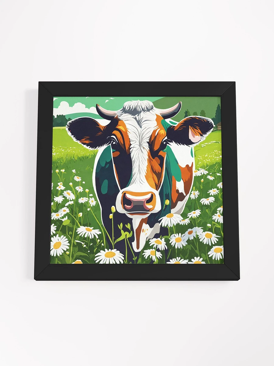 Daisies & a Cow Framed Art Print product image (5)