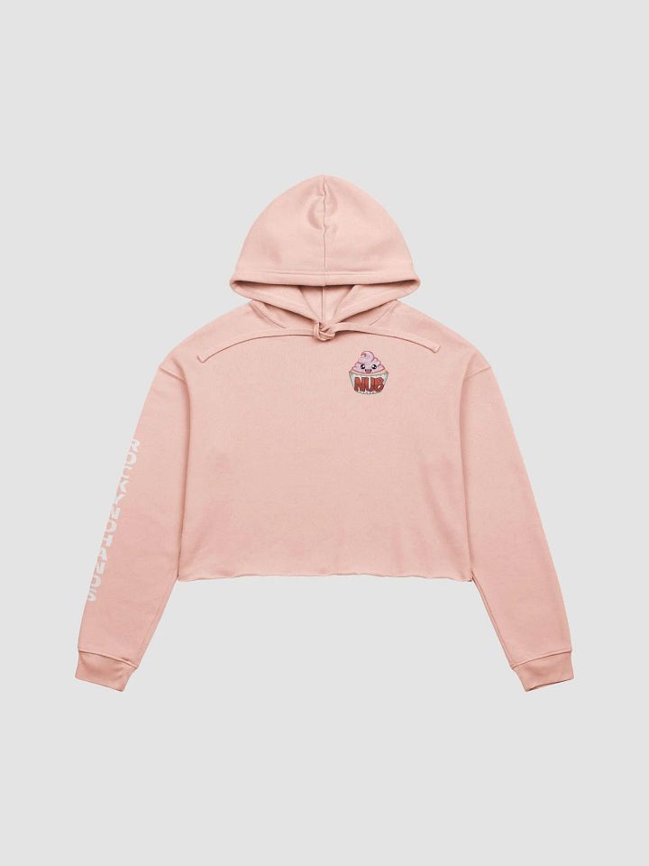 LIGHT NUB CROP HOODIE product image (2)
