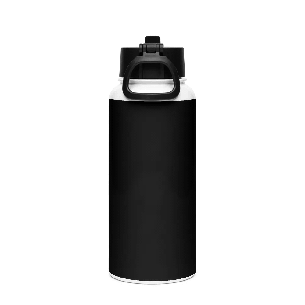 Isis Black Stainless Steel Water Bottle product image (2)