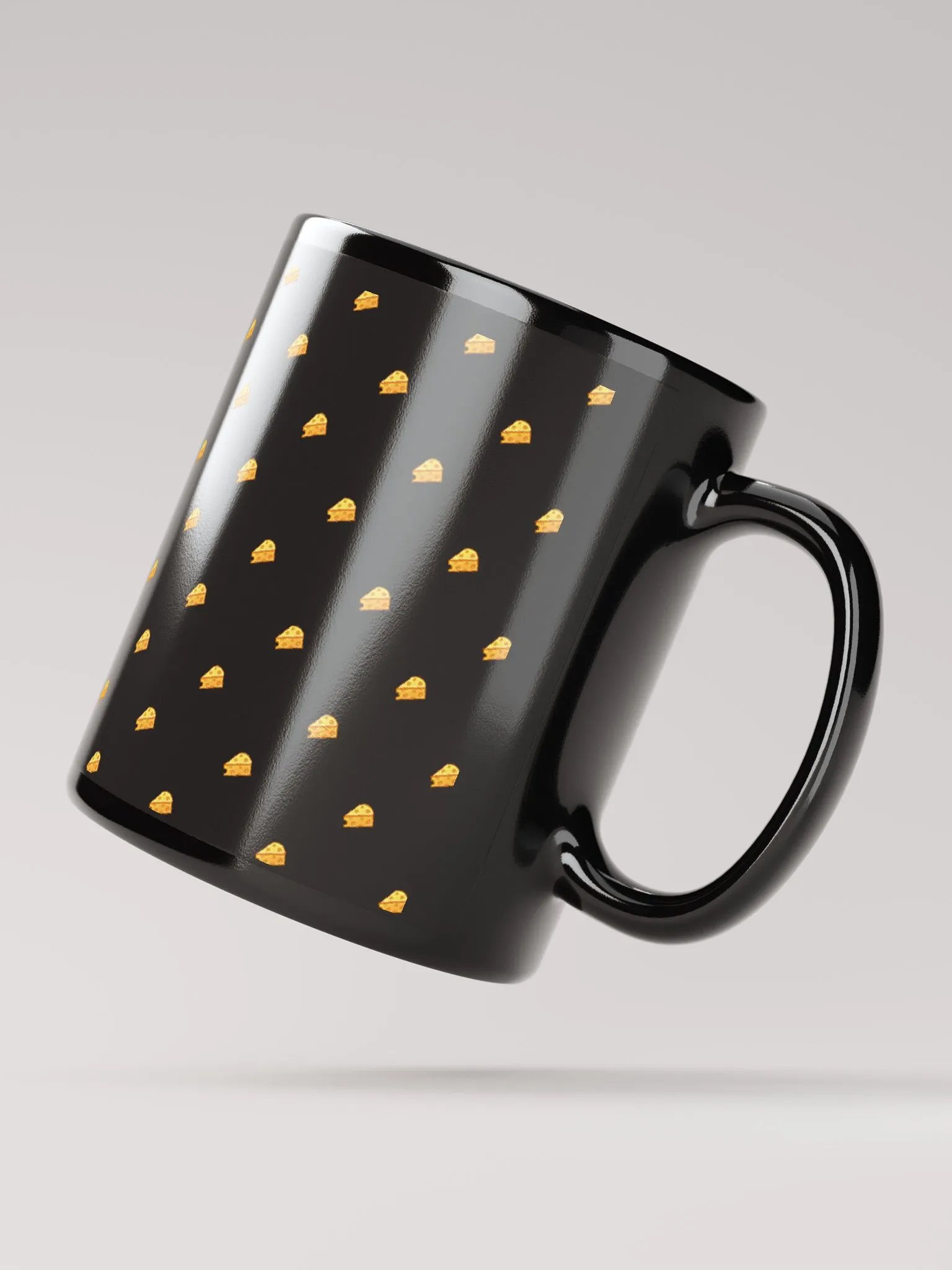 Cheese Wedge Mug - Black product image (3)