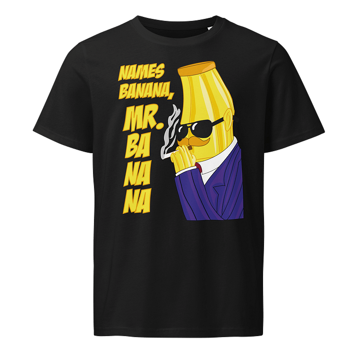 Mr Banana Organic Tee Front product image (1)