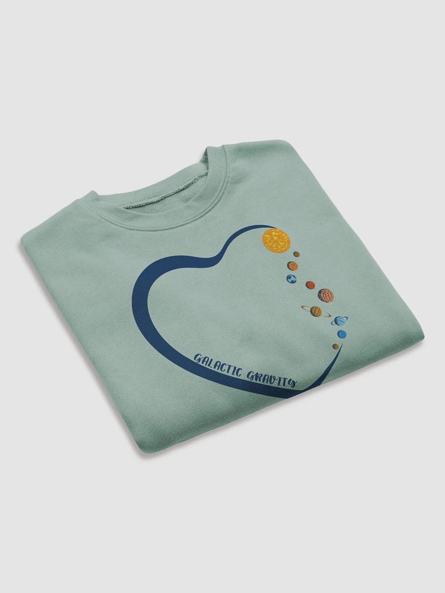 Heart Galactic Gravity Astrology Solar System Zodiac Quantum Physics Cozy crop top! Astrology gift! product image (7)