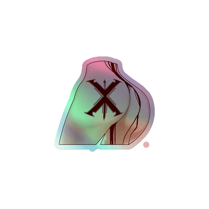 HalLEWDween Holographic BOO-ty Sticker product image (1)