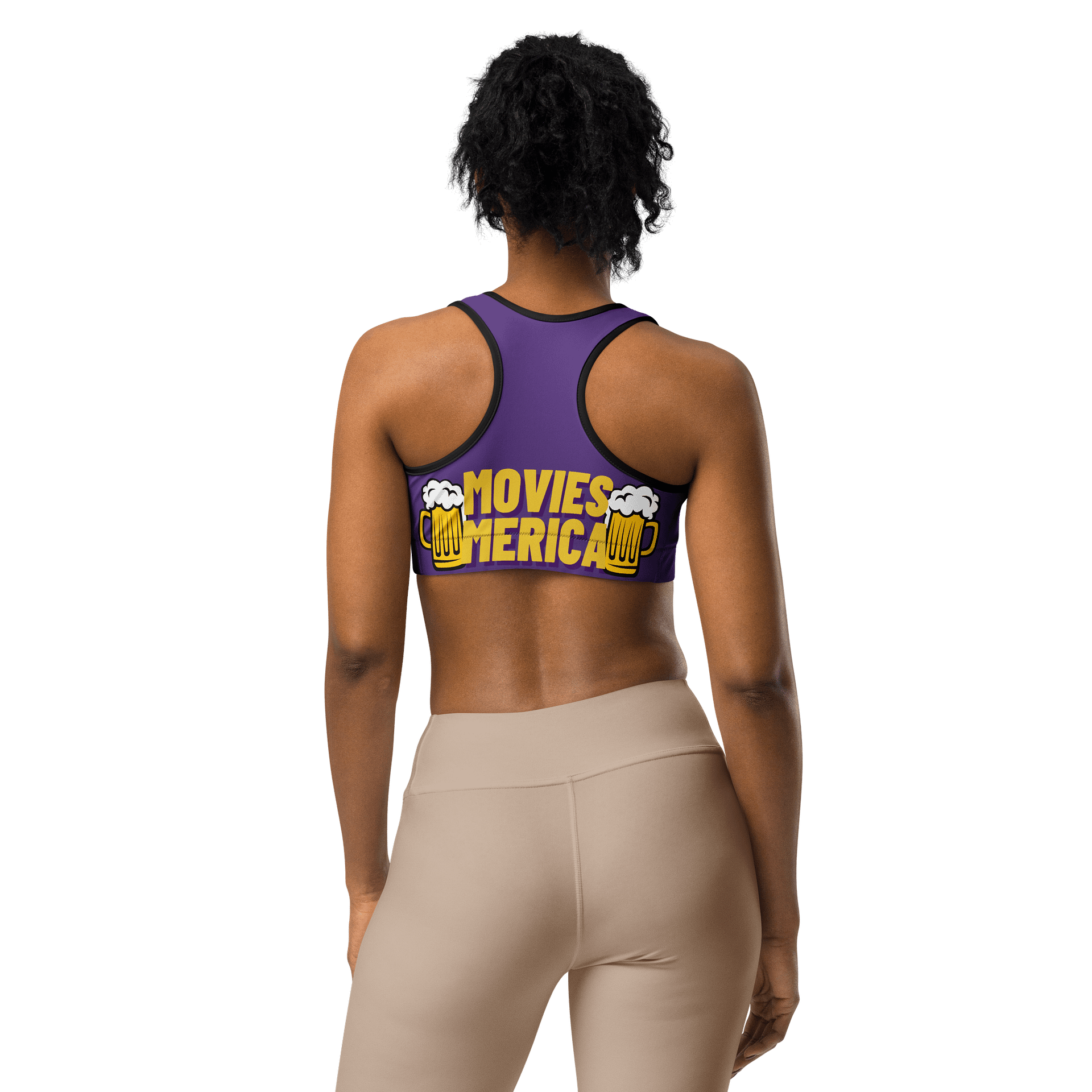 Big Mugs All-Over Print Sports Bra product image (2)