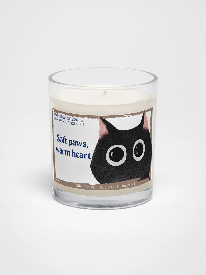 Black Cat Lover Best Gift, Large Capacity, Great Value & Eco-Friendly Candle – 1.2 lbs of Pure Serenity product image (1)