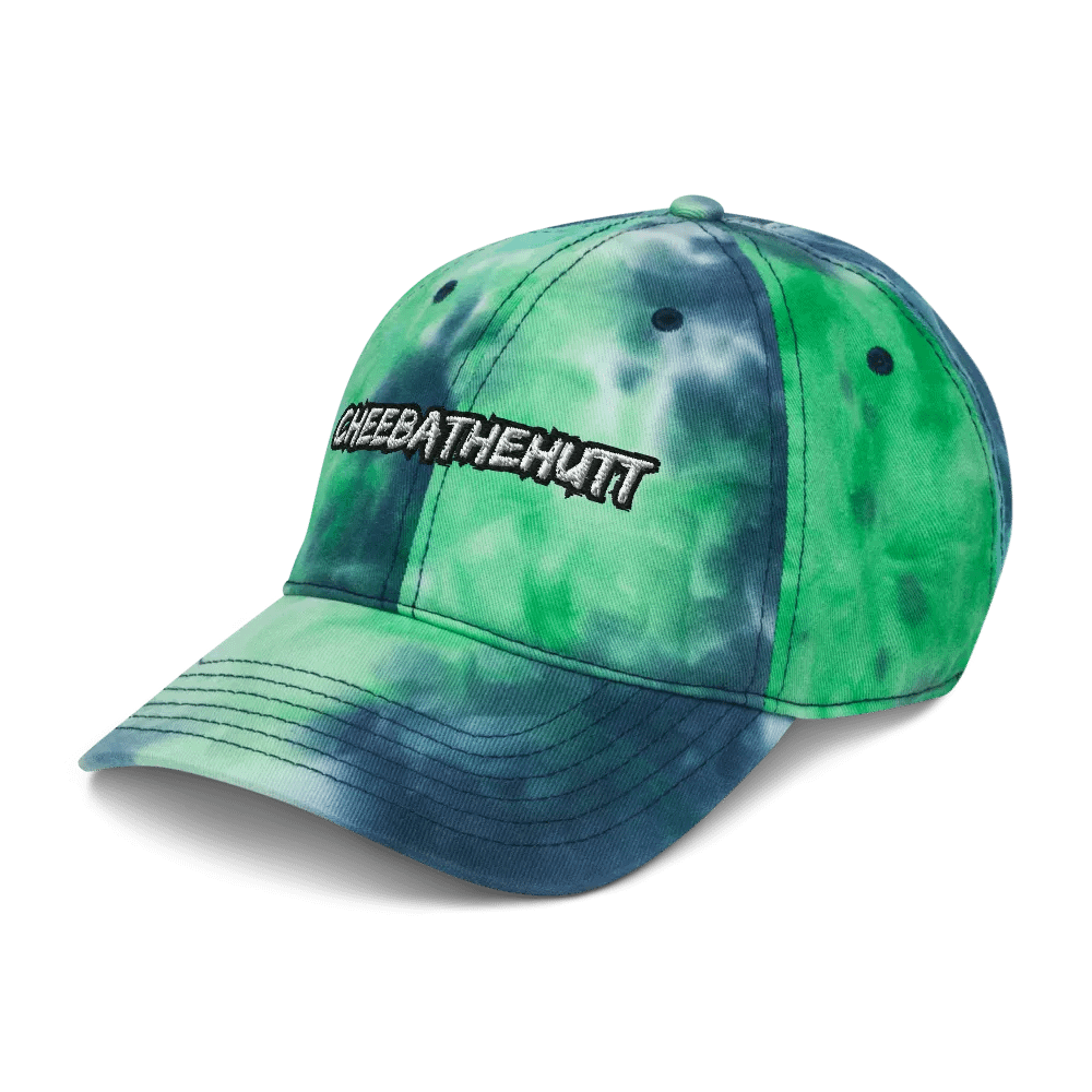 CheebaTheHutt Embroidered Tie-Dye Hat product image (10)