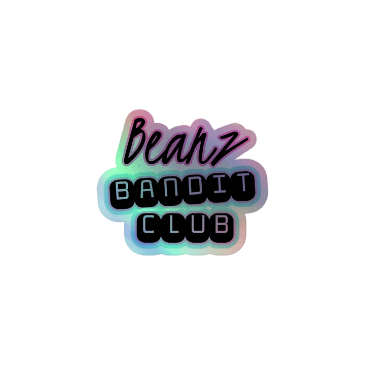 Beanz Bandit Club - Holo Sticker product image (1)