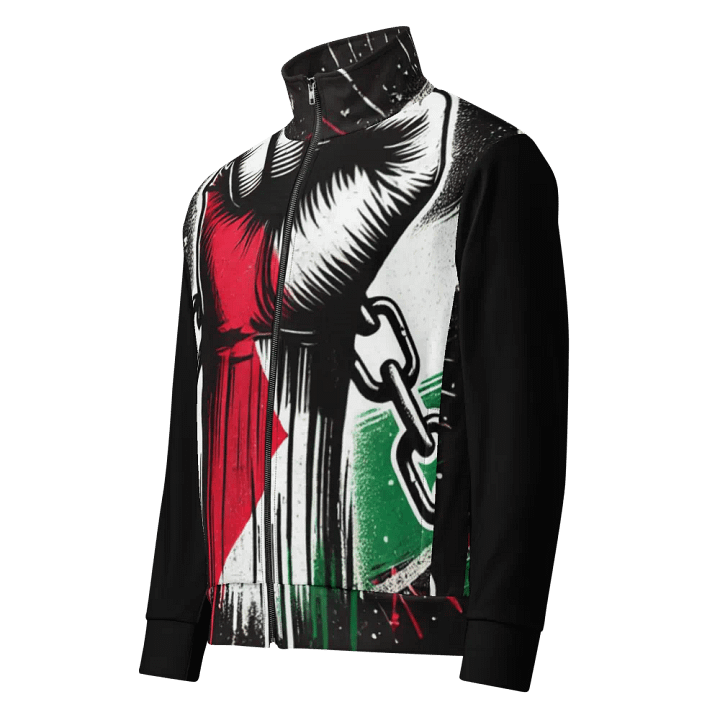 Liberation Unleashed Track Jacket | Ai Design Free Palestina product image (1)