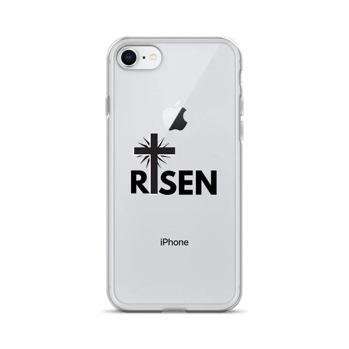 Minimalist Cross RiSEN iPhone Case product image (24)