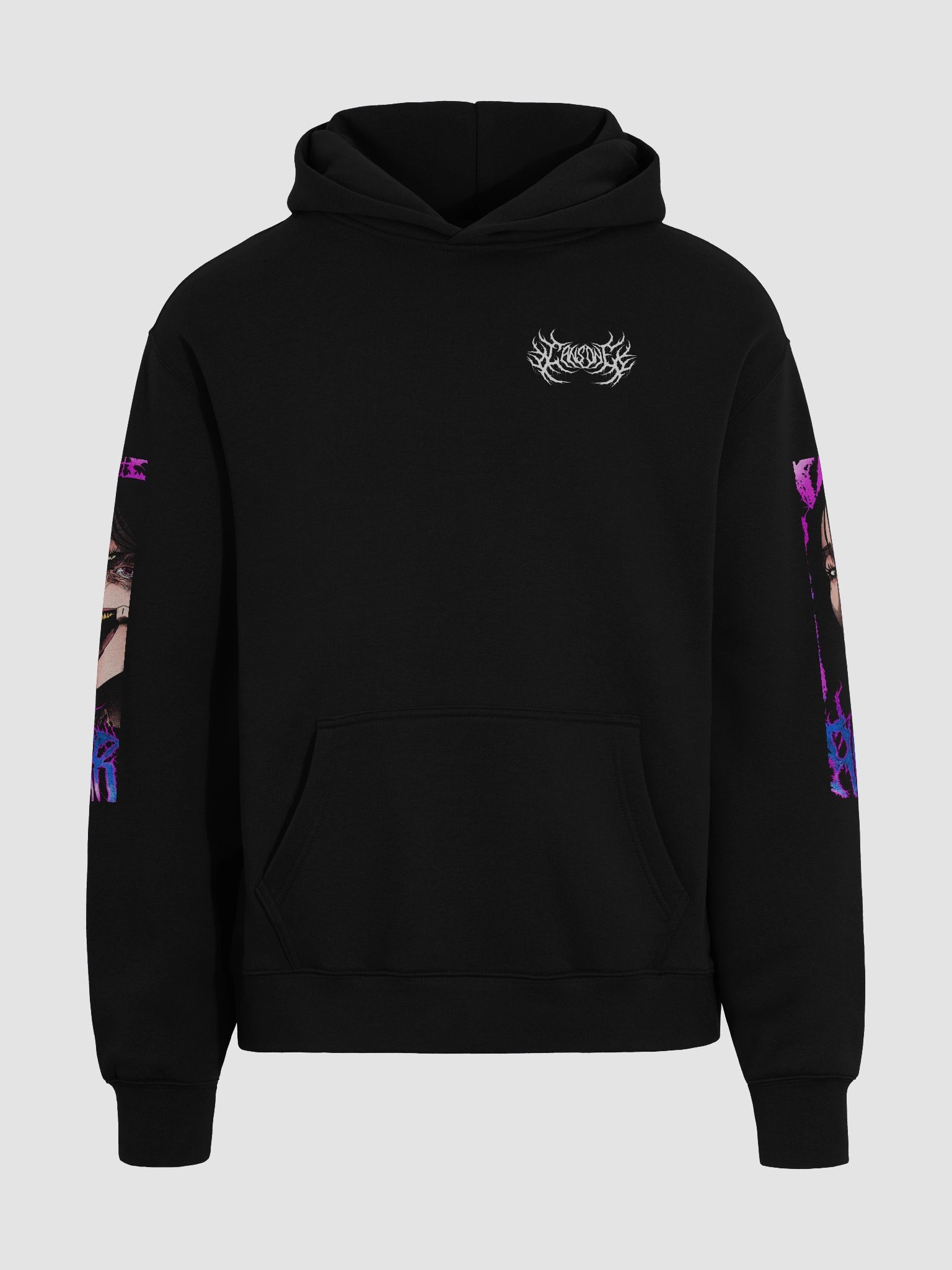 Horrorcore Oversized Unisex Hoodie product image (3)