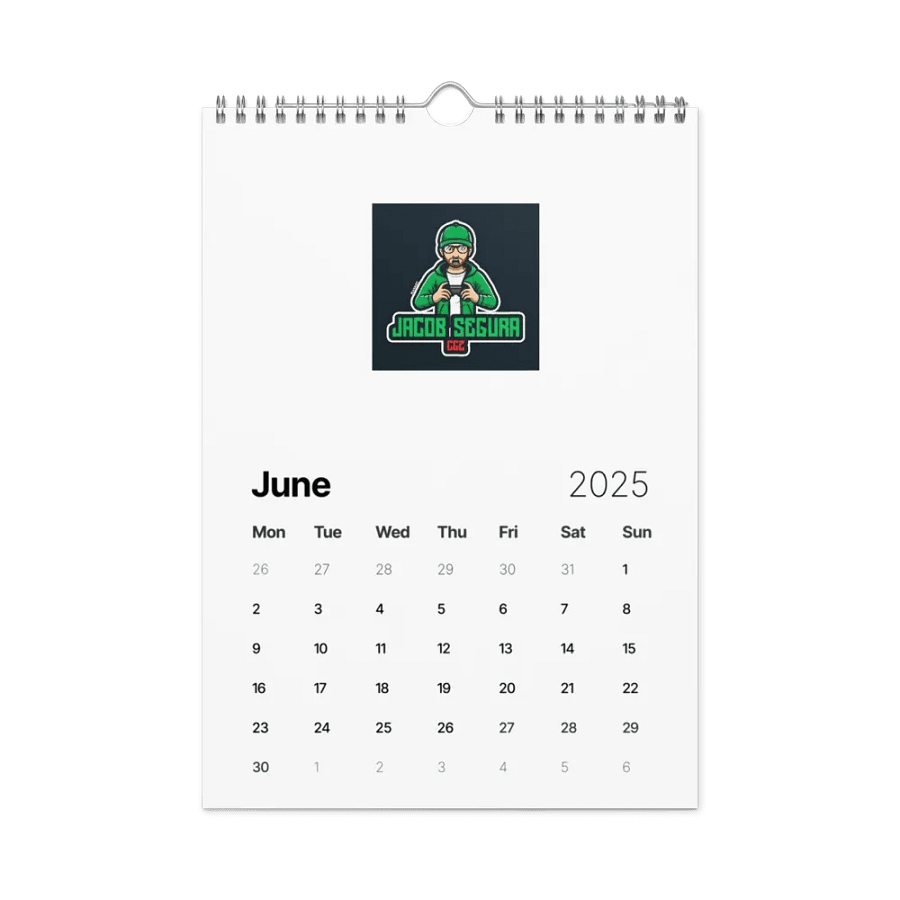 Jacob segura CGZ 2025 Calendar product image (8)