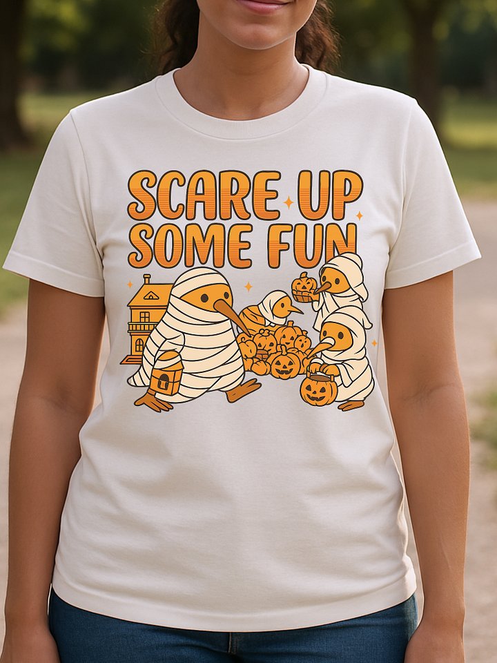 Scare Up Some Fun – Halloween Kiwi Bird Digital Print product image (2)