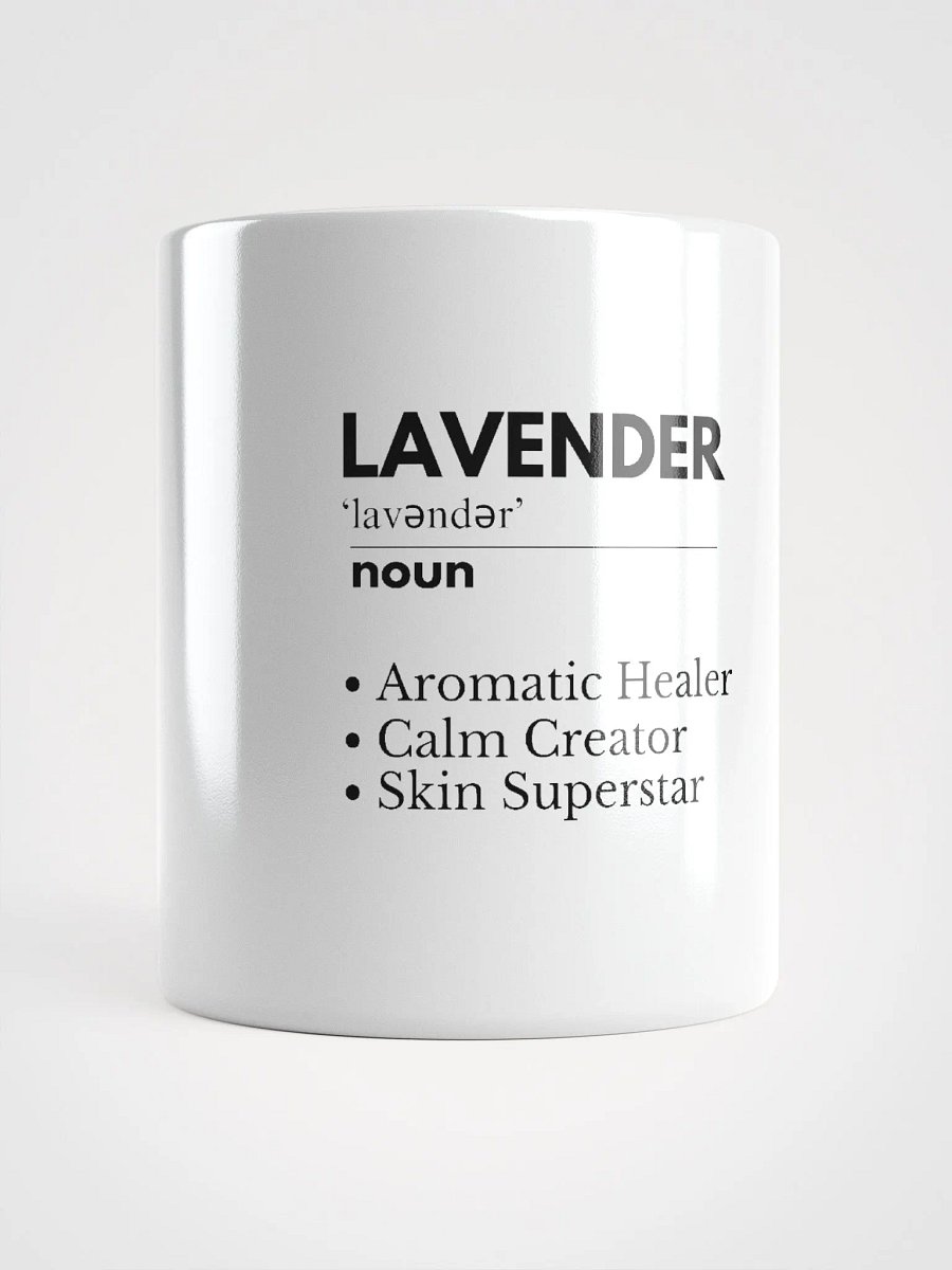 Lavender Definition Inspirational Heat-Resistant Mug product image (2)