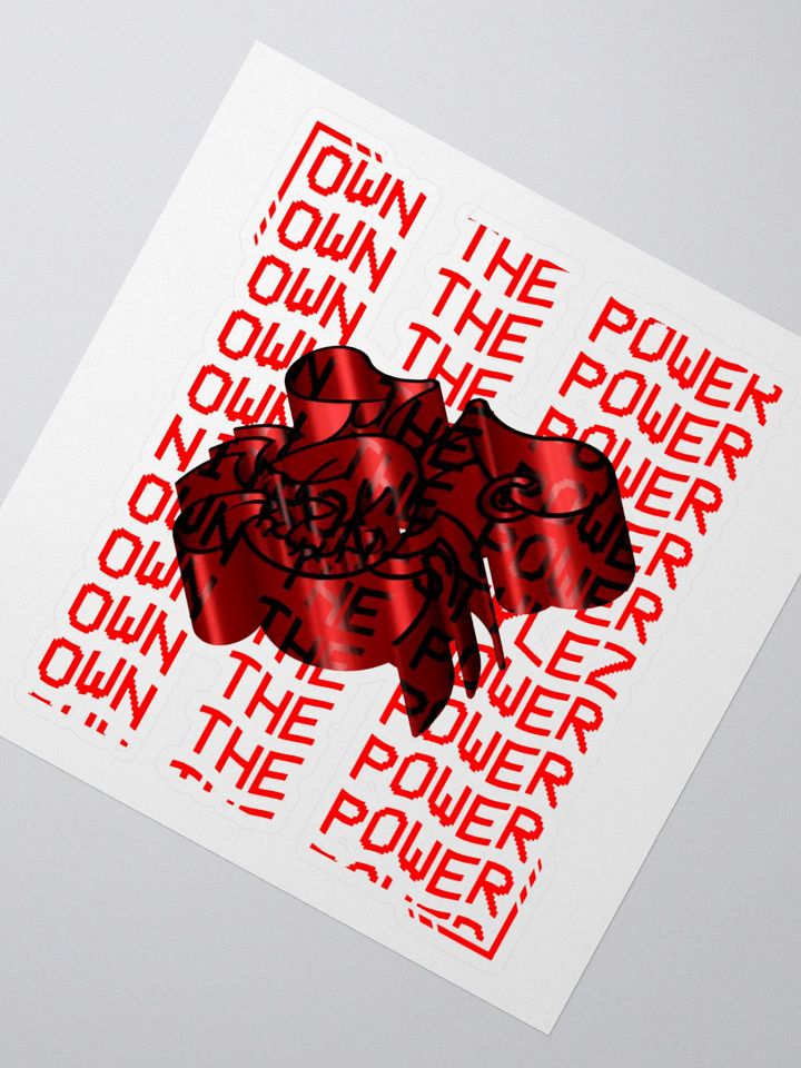Wave 6 - Red Wave Sticker product image (2)