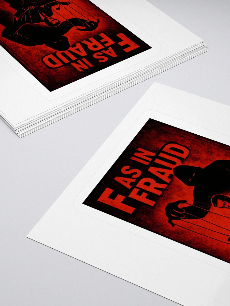 F as in fraud sticker product image (11)