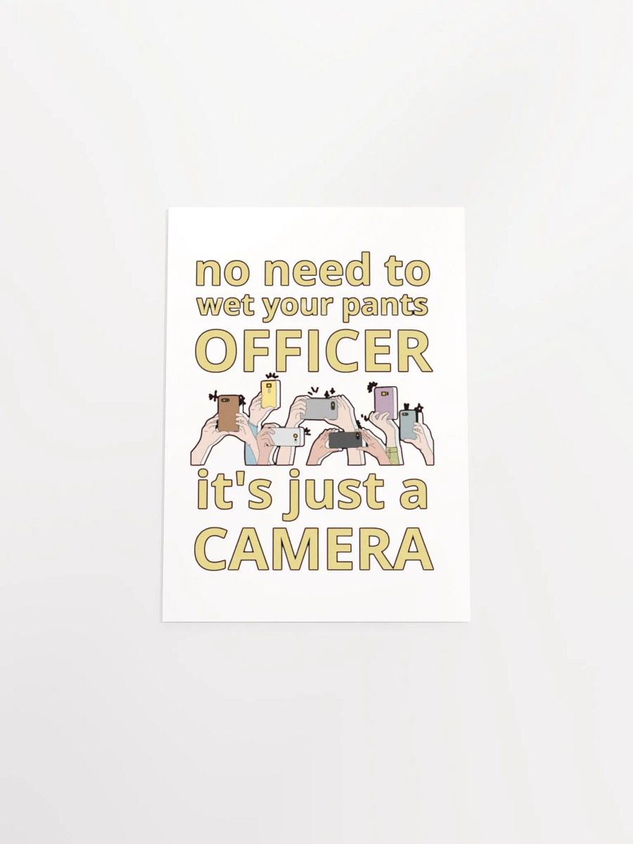 NO NEED TO WET YOUR PANTS OFFICER product image (24)
