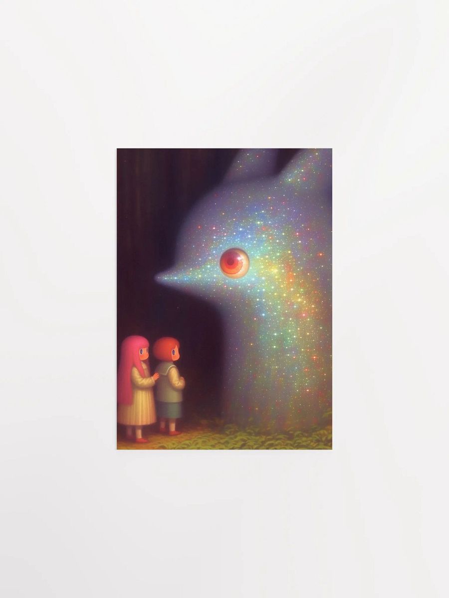 Starry Encounter Matte Poster product image (1)