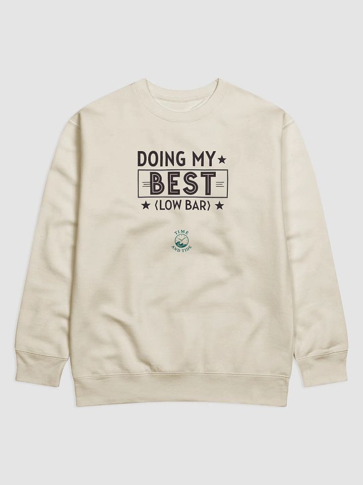 Starry 'DOING MY BEST' Premium Sweatshirt product image (4)