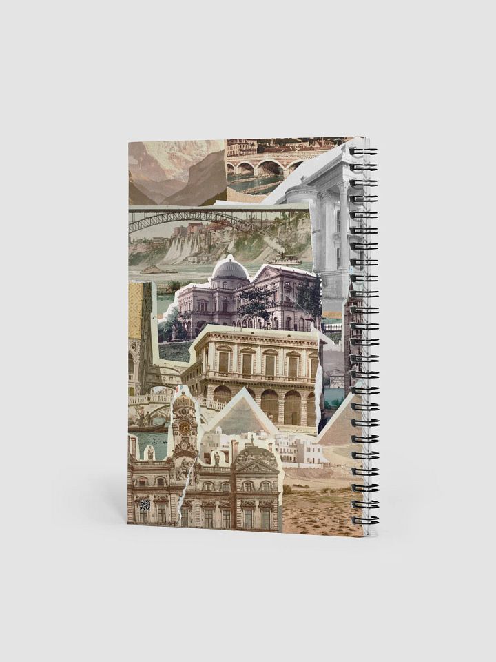 Architectural Collage Spiral Notebook product image (2)