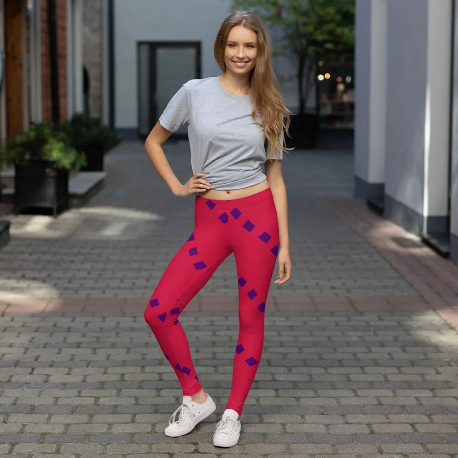 Customizable Chic: All-Over Print Leggings product image (7)