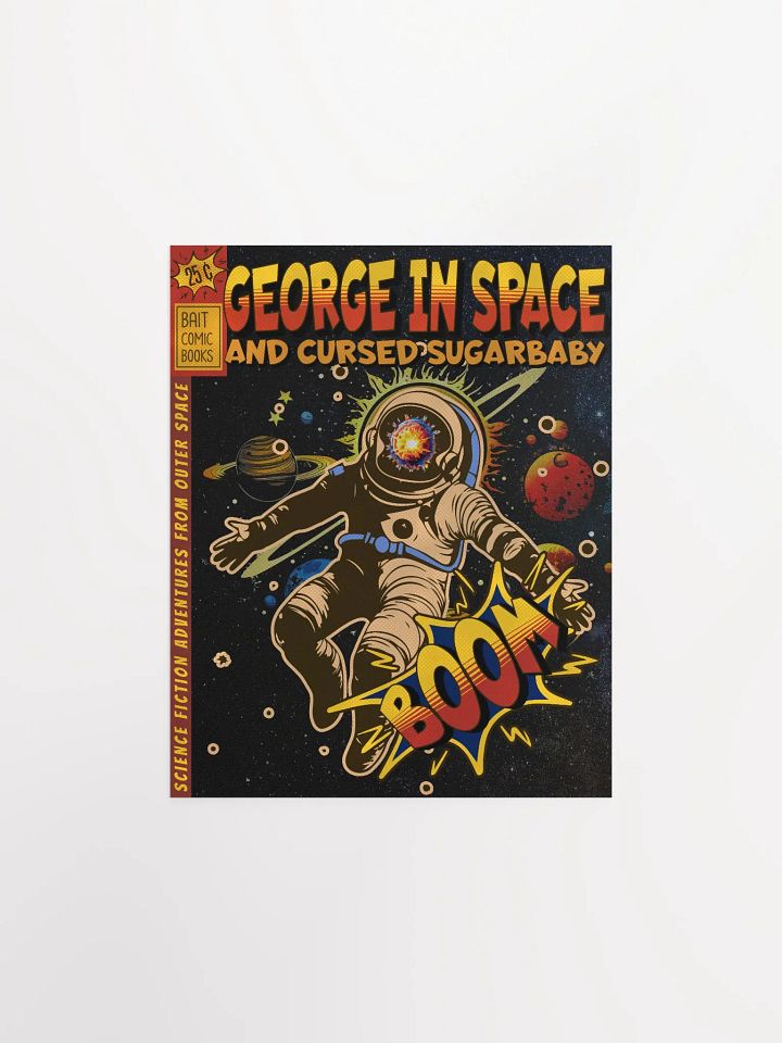 GeorgeInSpace Comic Cover Poster product image (1)