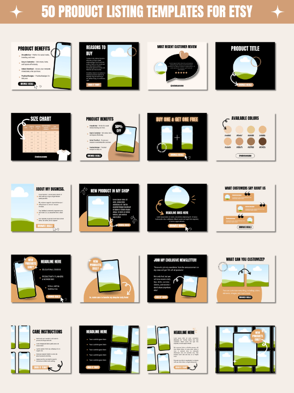 Cute MRR/PLR Branding Kit for Etsy product image (3)