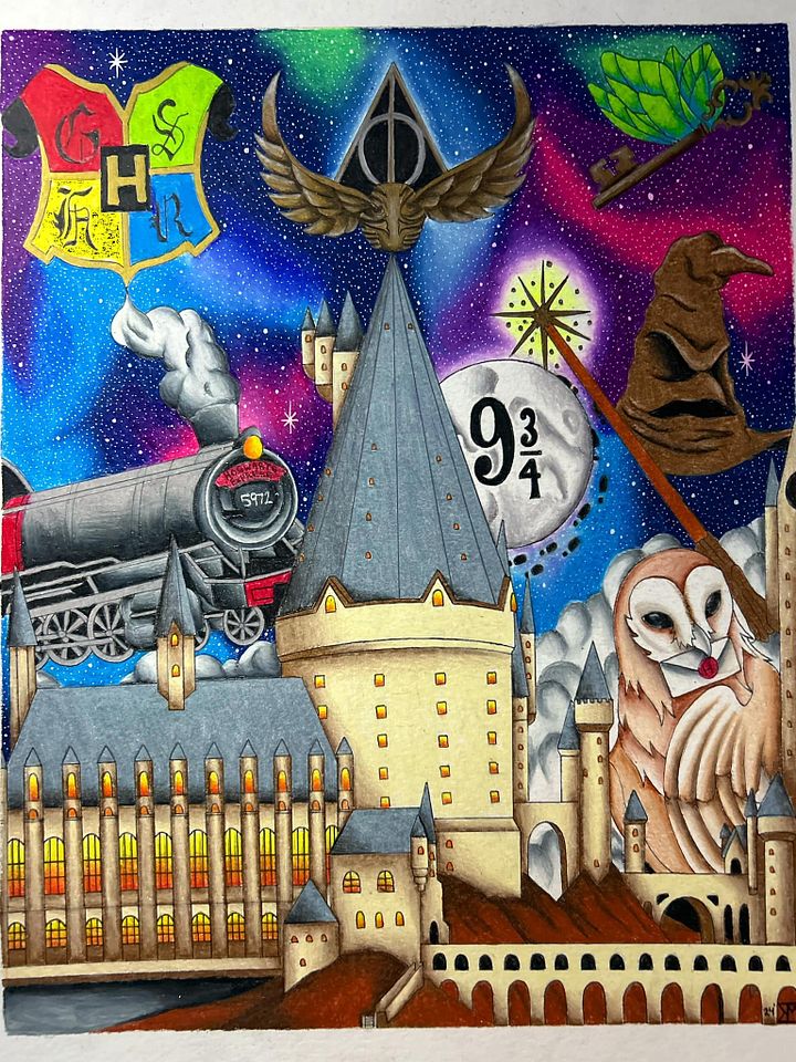Off to Hogwarts Original product image (1)