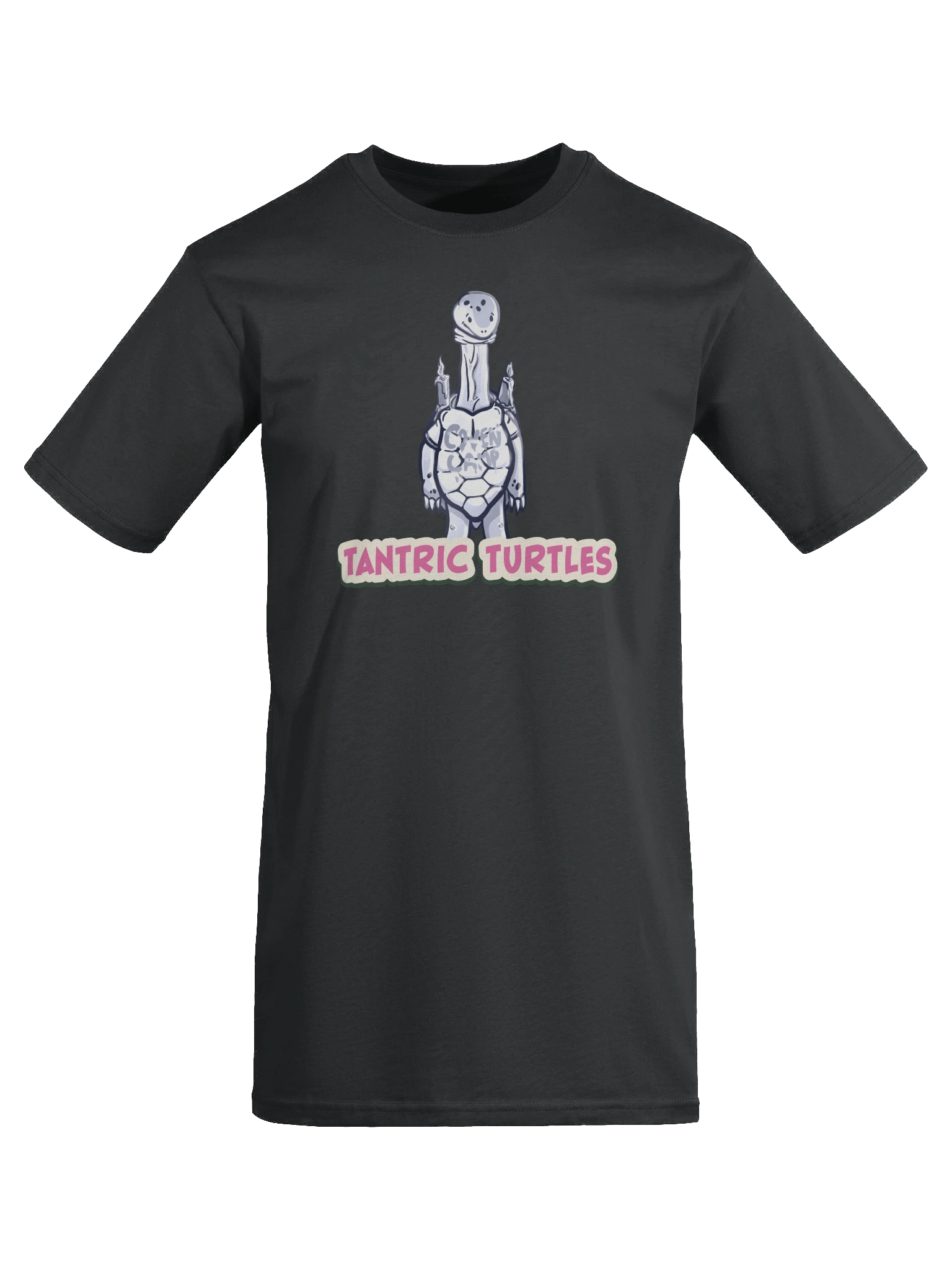 Silver Tantric Turtles tshirt product image (7)