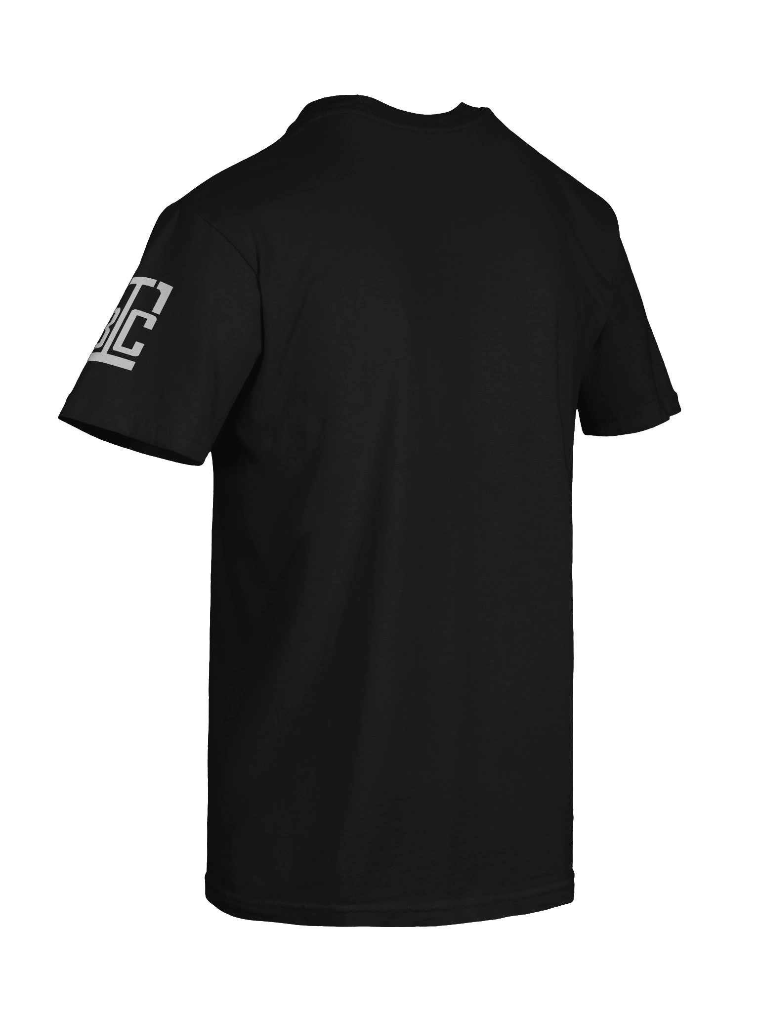 BLACK Ultra-Soft Cotton Tee - I BUILD THINGS! (Sleeve Print) product image (10)