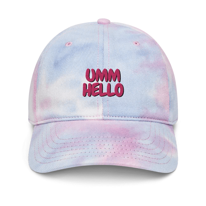 UMM HELLO?? Pink Dad Hat product image (1)