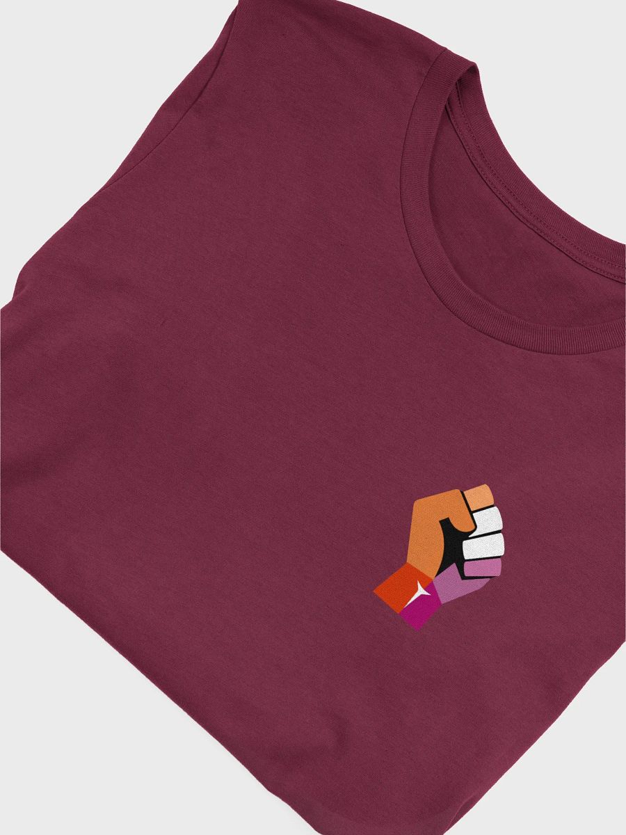 raised lesbian fist t-shirt product image (5)