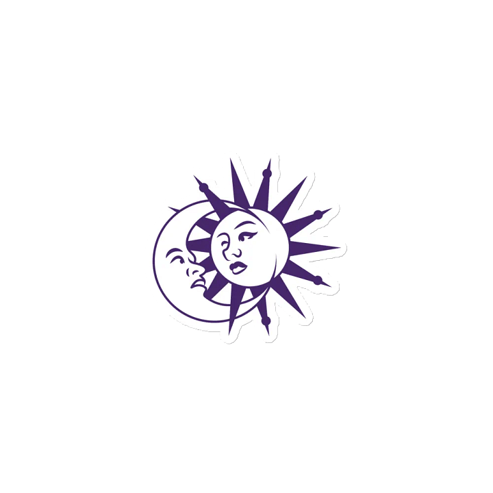 Celestial Faces Die-Cut Magnets product image (1)