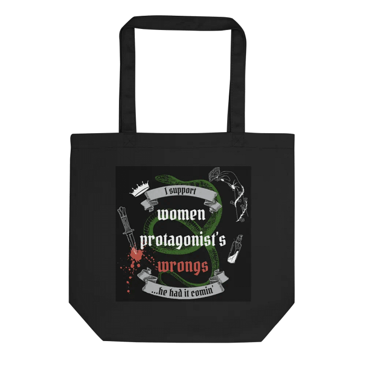 Rebellious Protagonist Empowerment Tote Bag product image (1)