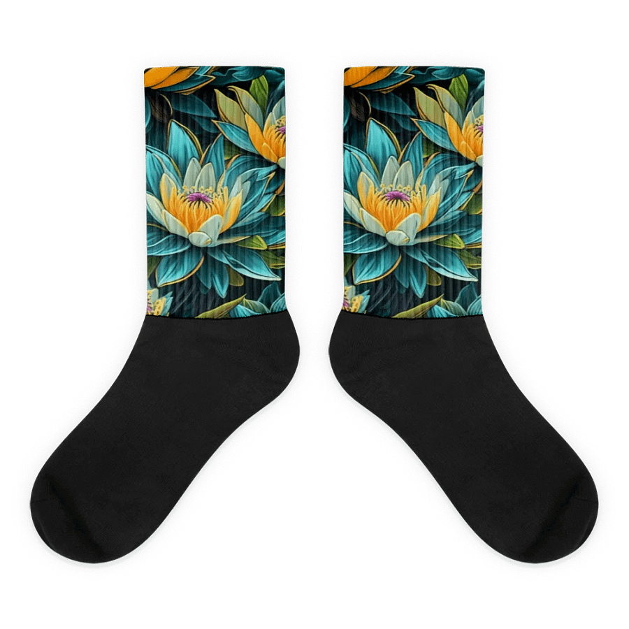 Lotus blue bas/socks product image (1)